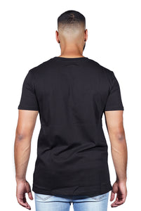 Black Signature Fitted Tee